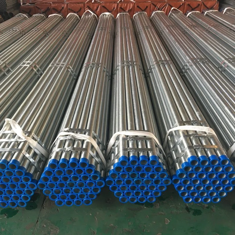 Galvanized Steel Pipe 1/2 Inch Galvanized Steel Round Pipe Price Per Kg