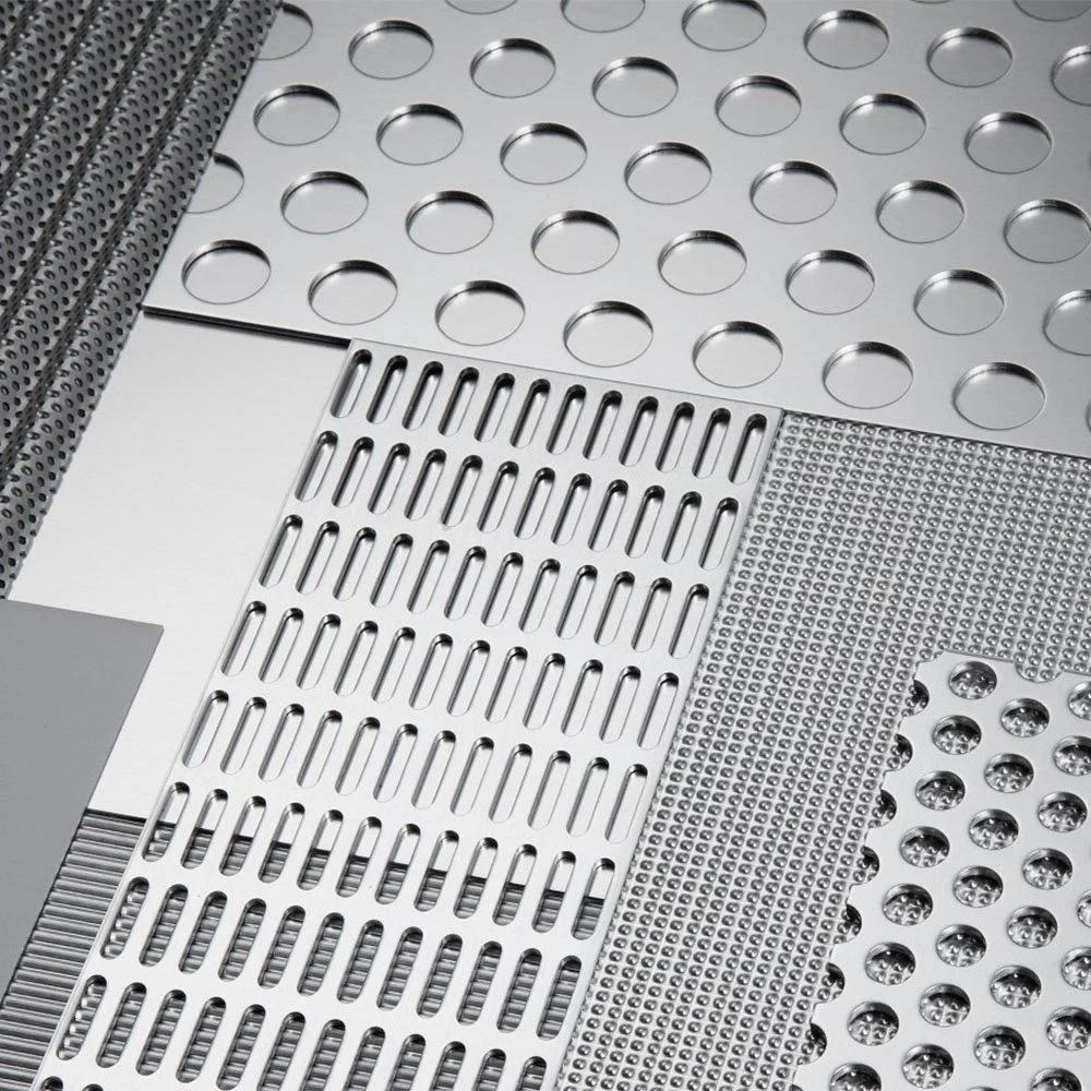 Zhongtai Stainless Steel Round Hole Perforated Metal Sheet China Manufacturers Ss Perforated Sheet 20m Length Stainless Steel Perforated Circular Plate