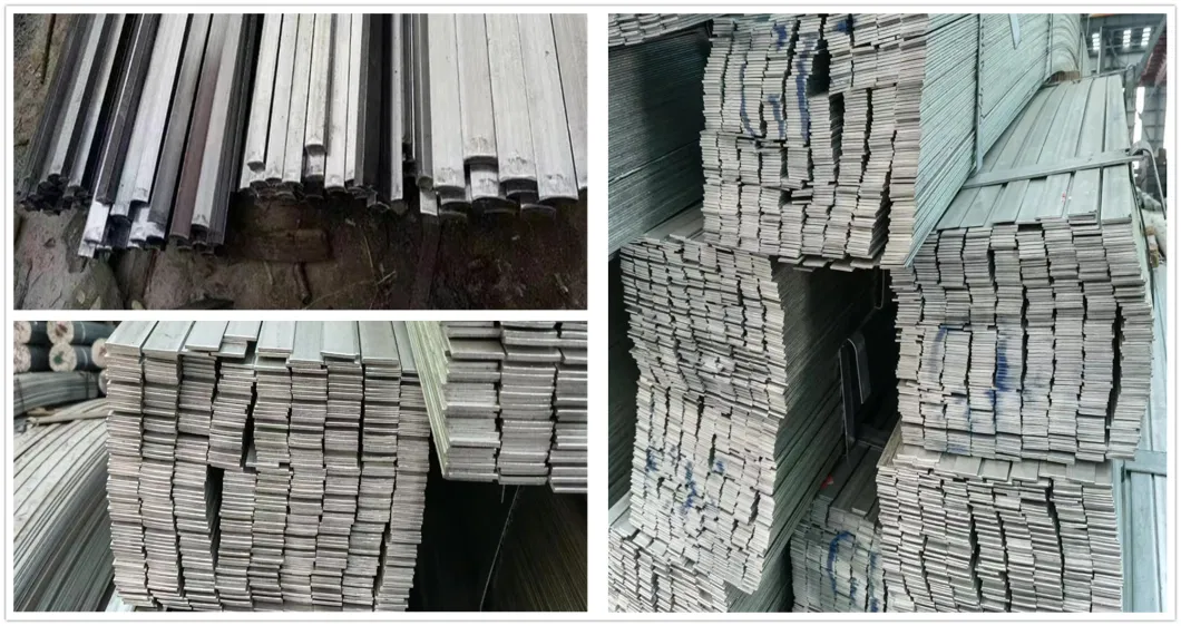 China Good Quality Steel Flat Bar / En8 C45 S45c Hot Rolled Solid Square Flat Rectangle Steel Bar