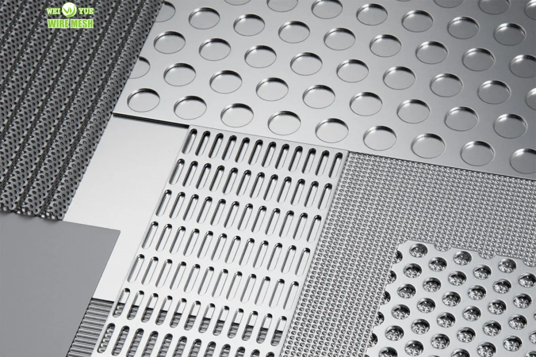 Customizable 0.5mm Mild Steel Metal Perforated Mesh Sheet with Small Holes Aluminum Plate Gi Plate Round Hole