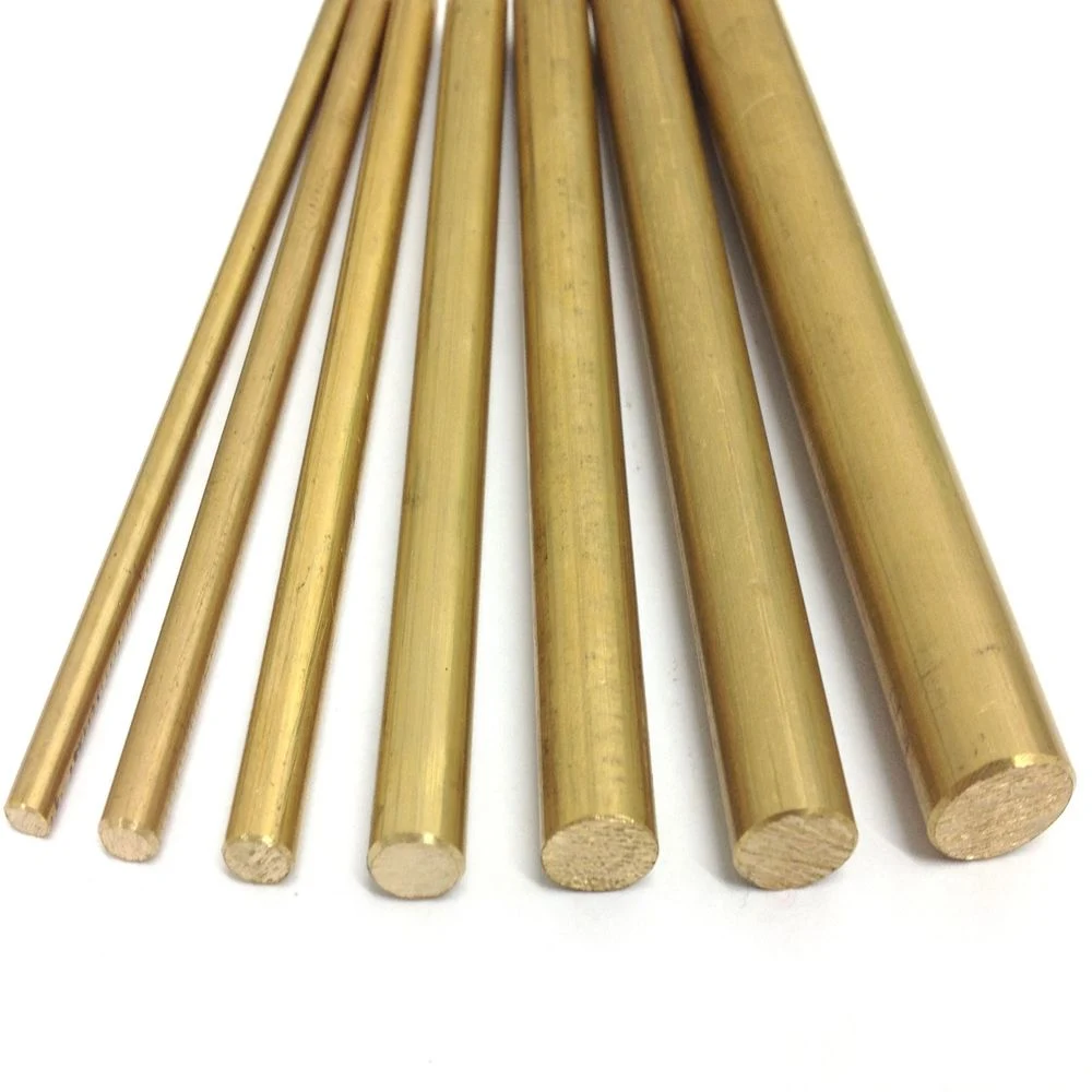 C28000 H62 Brass Round Bar Copper Alloy Rod C26000 Cuzn37 Brass Rod