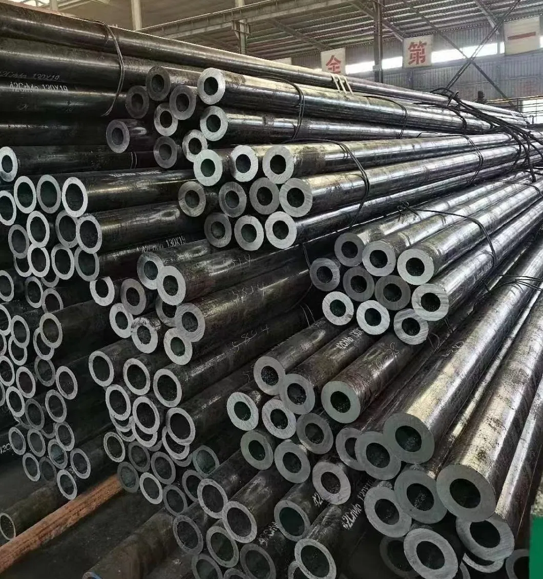 St44 20 24 Inch Mild Ms ERW Round Seamless Carbon Steel Pipe Tube