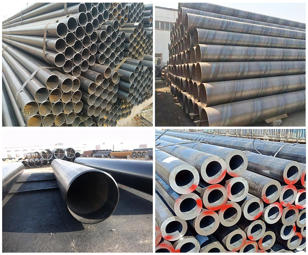 Sch40 32 Inch Q235B Water Well Casing Seamless API ASTM A106 Carbon Steel Boiler Tube A192 Hollow Carbon A36 Welded Steel Tube Pipe Oil Gas Casing Pipes
