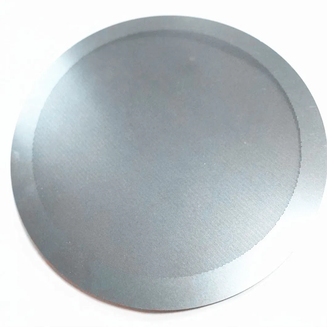 Corrosion Resistant Chemical Photo Etching Round Hole Perforated Stainless Steel Sheet Filter Plate