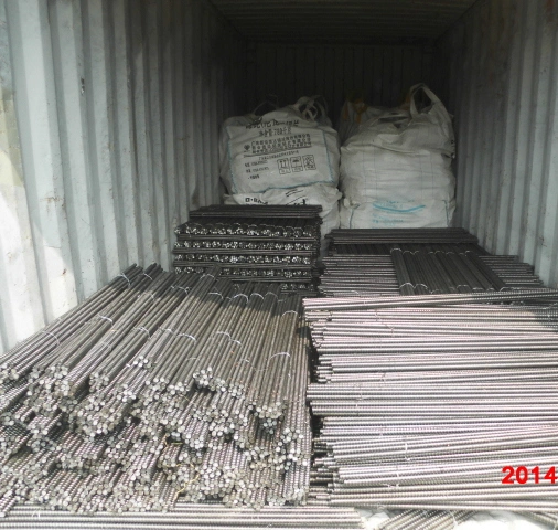 D15/17 Hot Rolled Steel Rebar Steel Coil Rod Threaded Rod and Formwork Tie Rod with Wing Nut