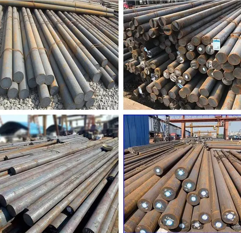 Hot Rolled AISI SAE 9254 42CrMo Scm440 1.7225 Alloy Structure Steel Black Round Bar