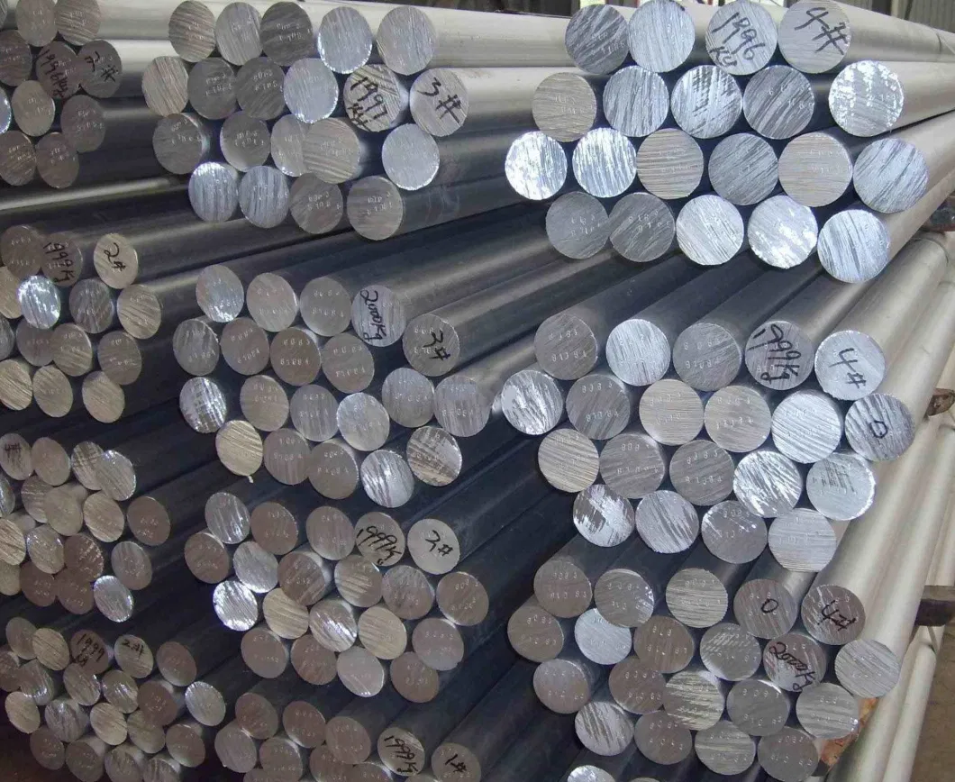 Aluminum Bar 6063 6061 Aluminium Bar Alloy Aluminum Round Bar in Stock