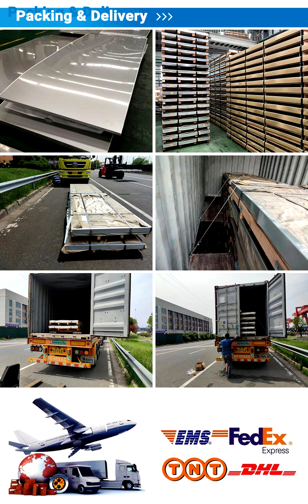 Delong Stainless Steel Sheet 304L 316 430 Stainless Steel Plate S32305 904L Stainless Steel Sheet Plate