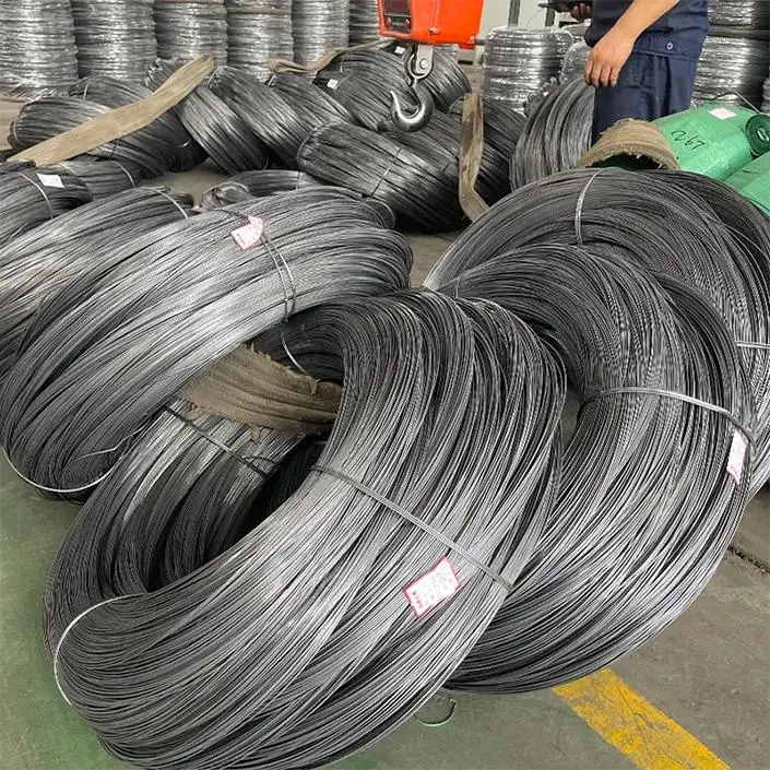 Q195 SAE1006 SAE1008 SAE1010 4mm 6.5mm Iron Rod Carbon Steel Wire Rod