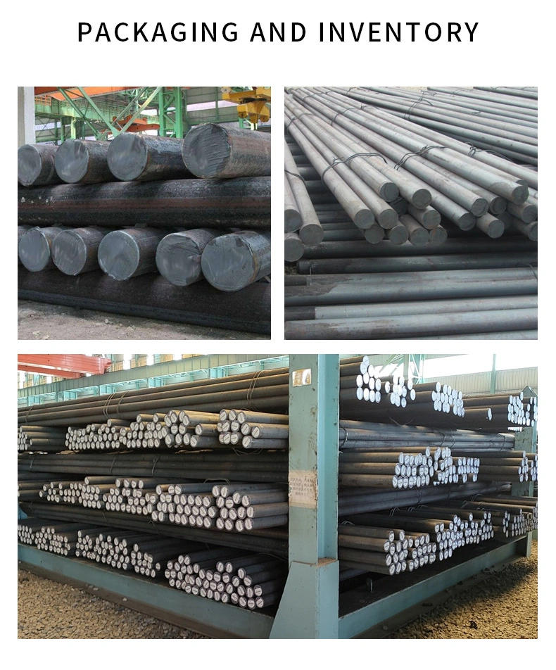 AISI 4140 4130 Solid Carbon Alloy Round Steel Bar Carbon Steel Round Bar