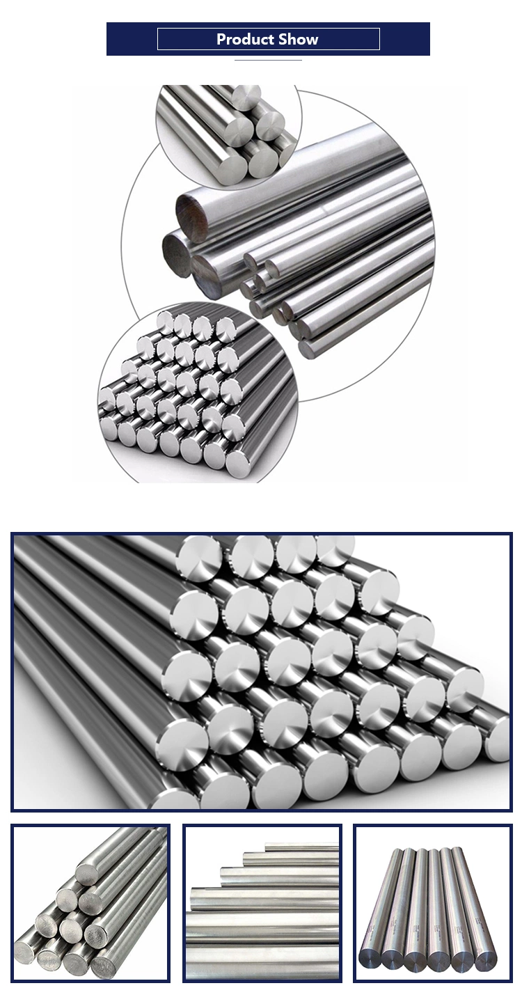 1mm 2mm 2.5mm 3mm 4mm Ss310 SS316 SS304 Stainless Steel Rod Stainless Steel Round Bar