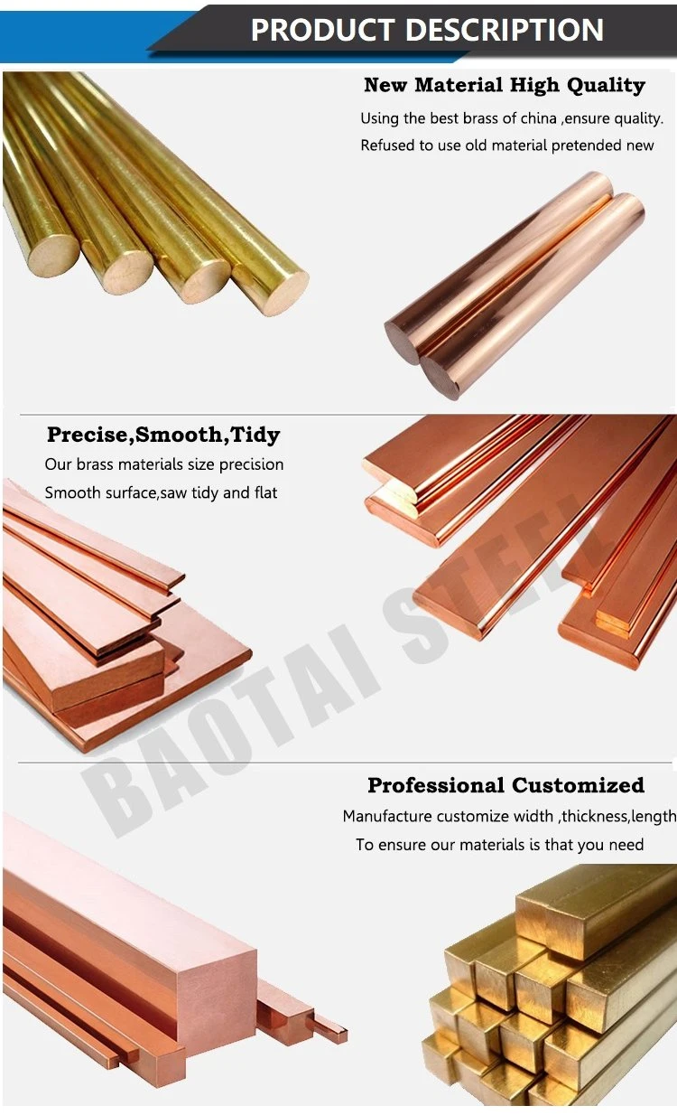 High Reputation of The Product Copper Bar C3710 C3600 C4430 C4621 Brass Round Bar Price