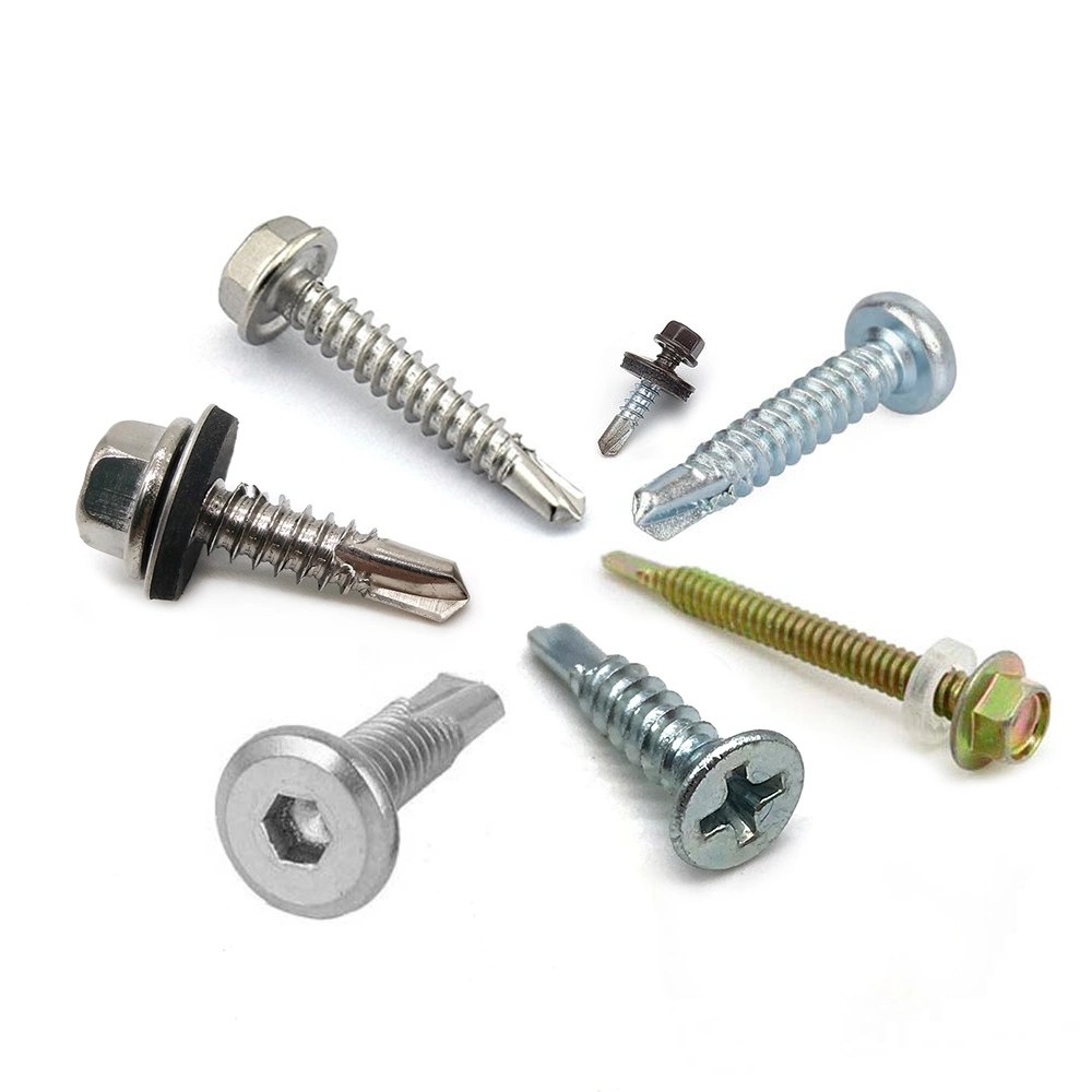 304 Stainless Steel Cross Pan Head Screws Round Head Non - Loose Half Thread Bolts and Screws