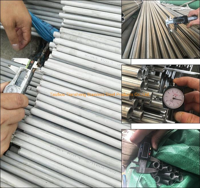 Factory Direct Sales Round Welded Seamless 310 304 Stainless Steel Pipe