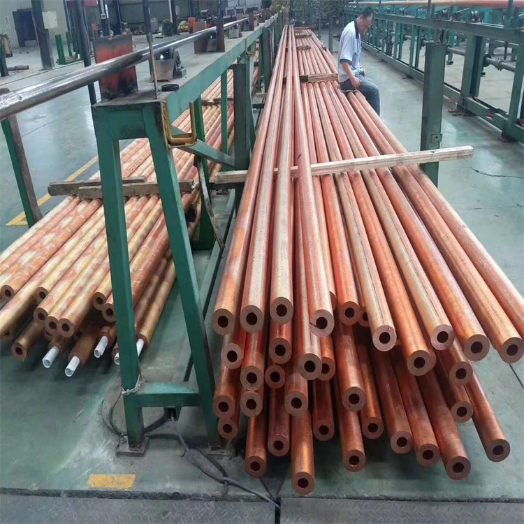 ASTM C12200 Seamless Copper Pipe Brass Tube Air Conditioner Refrigerator 1/4 3/8 1/2 Inch Copper Bar/Plate/Tube/Pipe