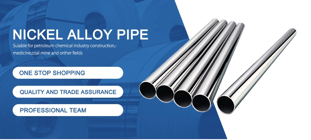 Nickel Alloy Round Square Tube Pipe Inconel 600 601 625 Tube Pipe Seamless Tube Pipe