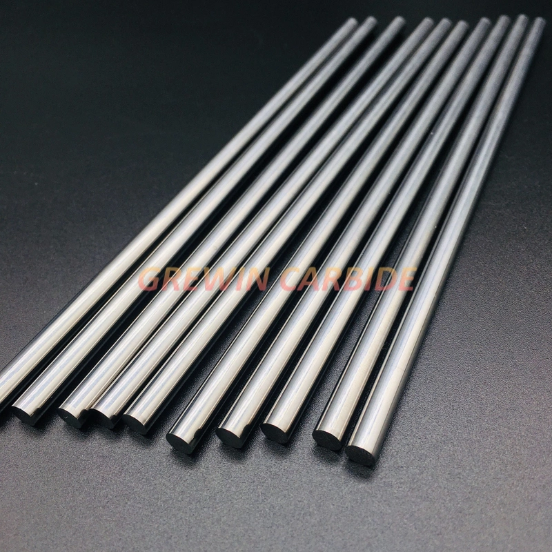 Grewin-Carbide High Hardness Carbide Solid Round Bar Cemented Carbide Tungsten Rod 3mm*330mm