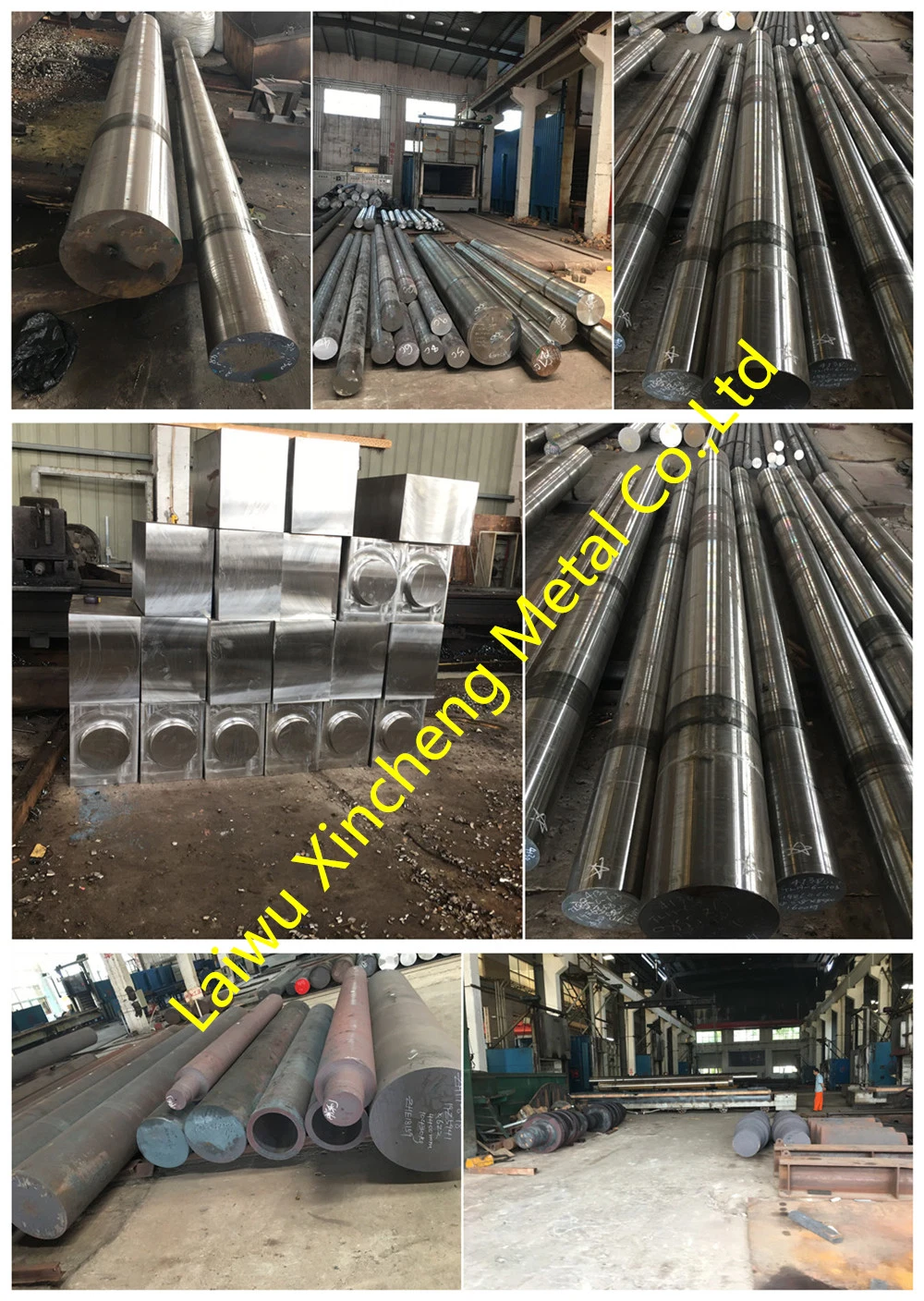 SAE 1045 S45c Carbon Steel Forged Round Bar 200mm to 1200mm