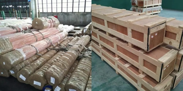 Factory Direct Supply Copper Earth Rod Copper Grounding Bar Price Per Kg