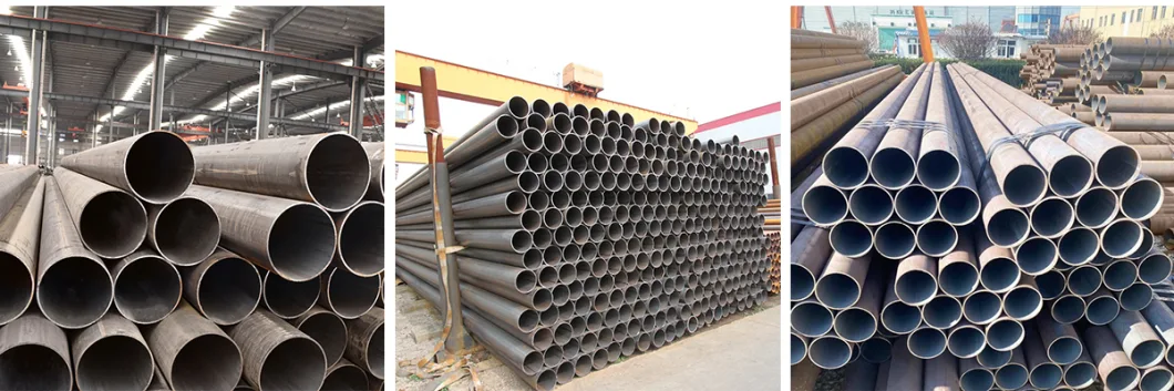 China Supply ASTM Q195 Low Carbon Black Steel Hot DIP Galvanized Coating Round Tube Hollow Tubular Steel Pipe