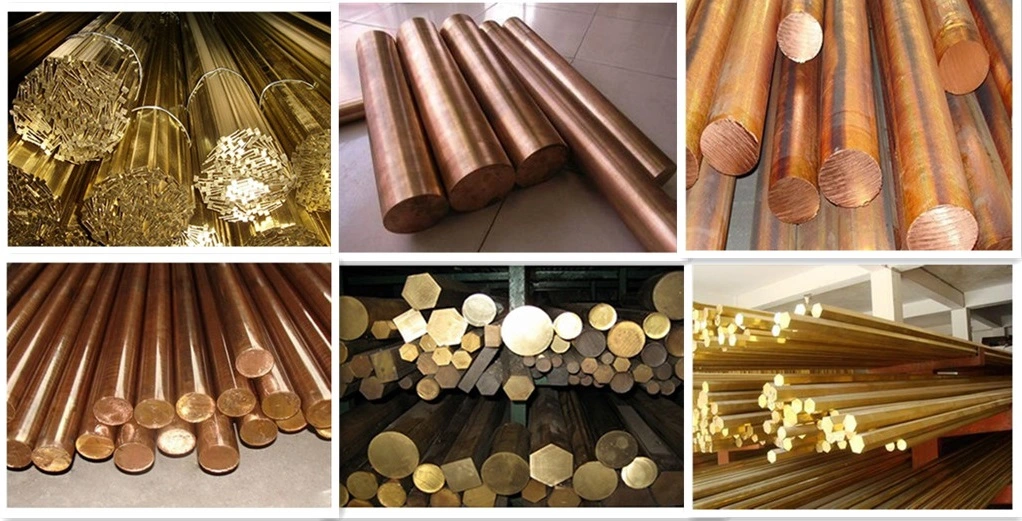 1/6 China Suppliers Customized C2680 C2800 C2600 Alloy Flat Brass Round Bar