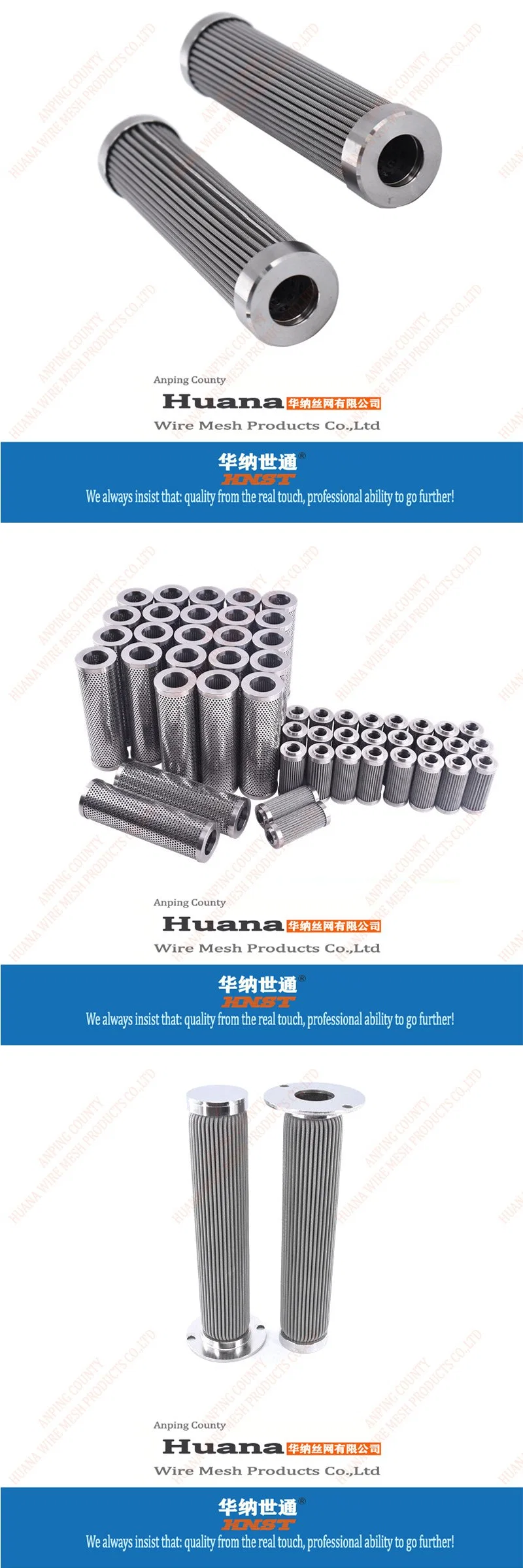 Custom Size 3 5 6 8 12 18 30 Inch Stainless Steel Perforated Cylinder Filter Pipe Tube