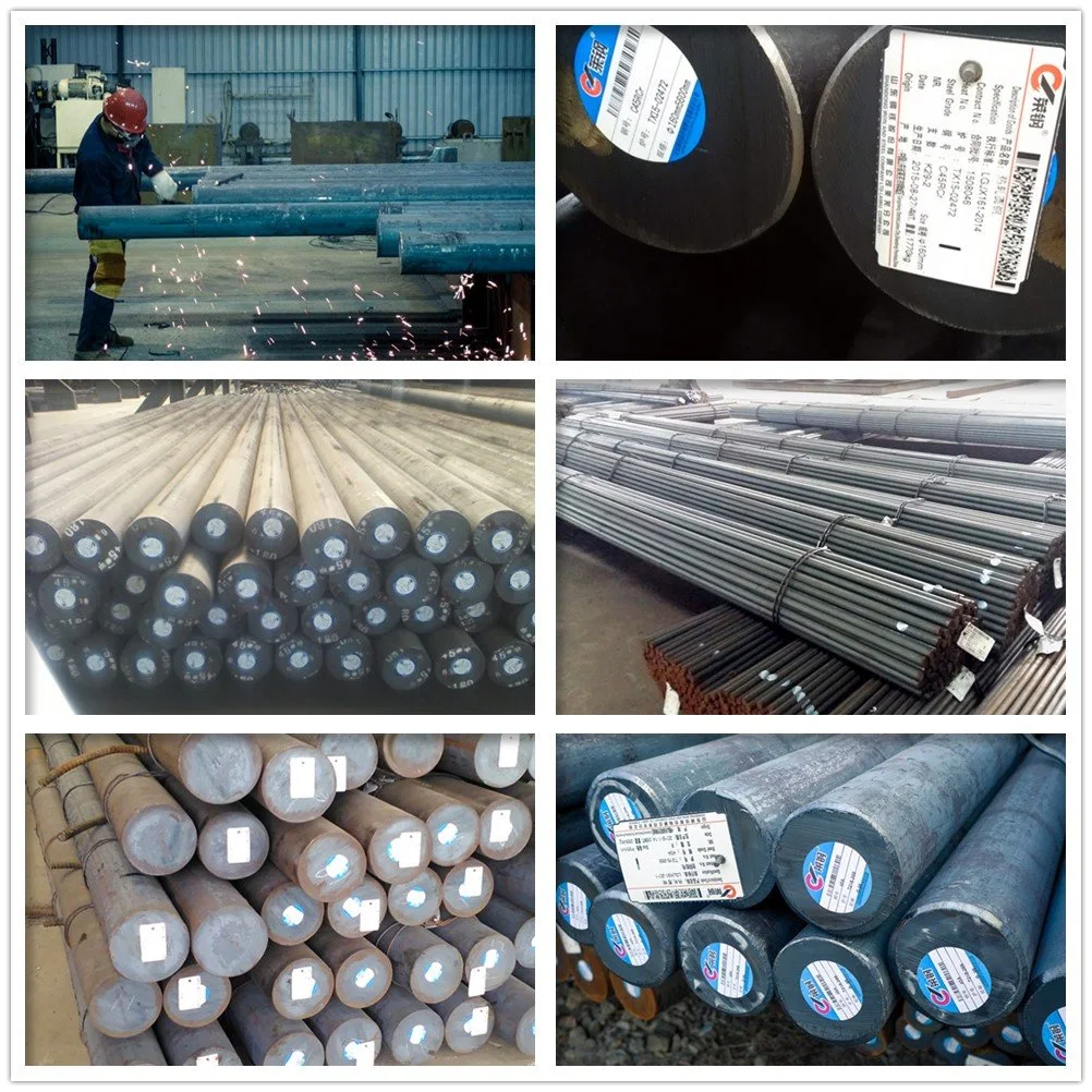 ASTM-1045 JIS-S45c DIN-C45 Ck45 Solid Round Steel Round Bar Round Steel