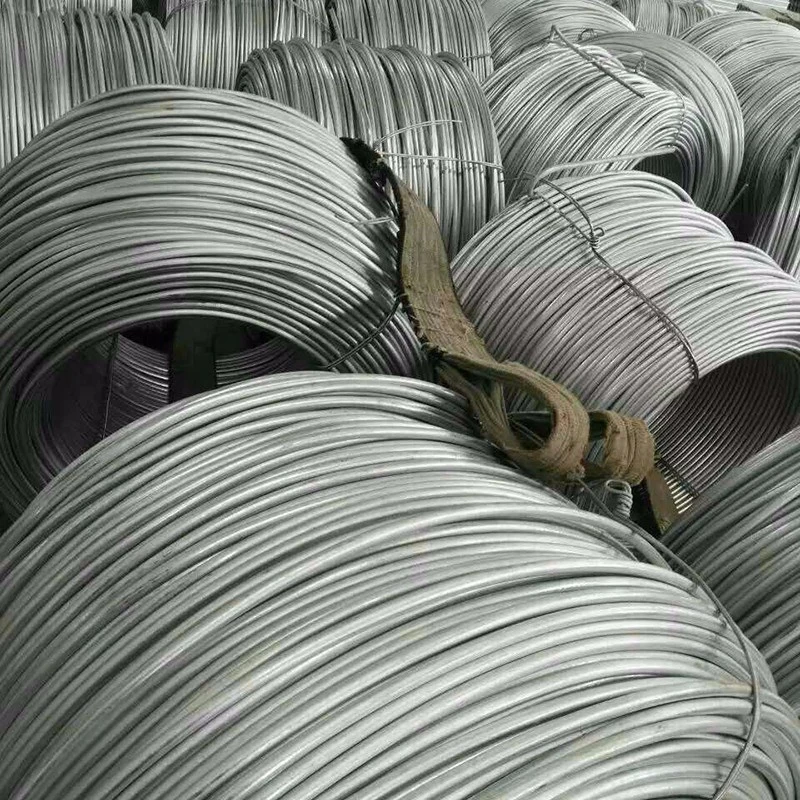 Low Carbon Q195 Q235 SAE1008 6.5mm 8mm 10mm 12mm Hot Rolled Steel Wire Rod