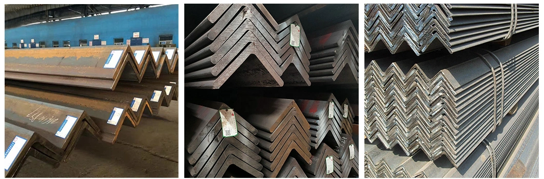 Hot Sale Angle Steel ASTM A36 A53 Q235 Q345 Carbon Equal 2 Inch Angle Steel Galvanized Iron L Shape 250X250 Mild Steel Angle Bar