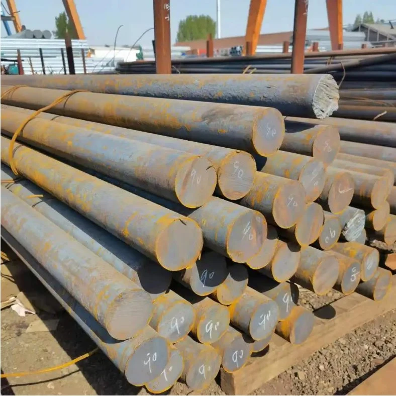 Hot Rolled Mild Low Carbon Steel Bar Cold Rolled Square Carbon Steel Solid Round 50cr Cutting Customized for Fabrication Construction Building Bridge