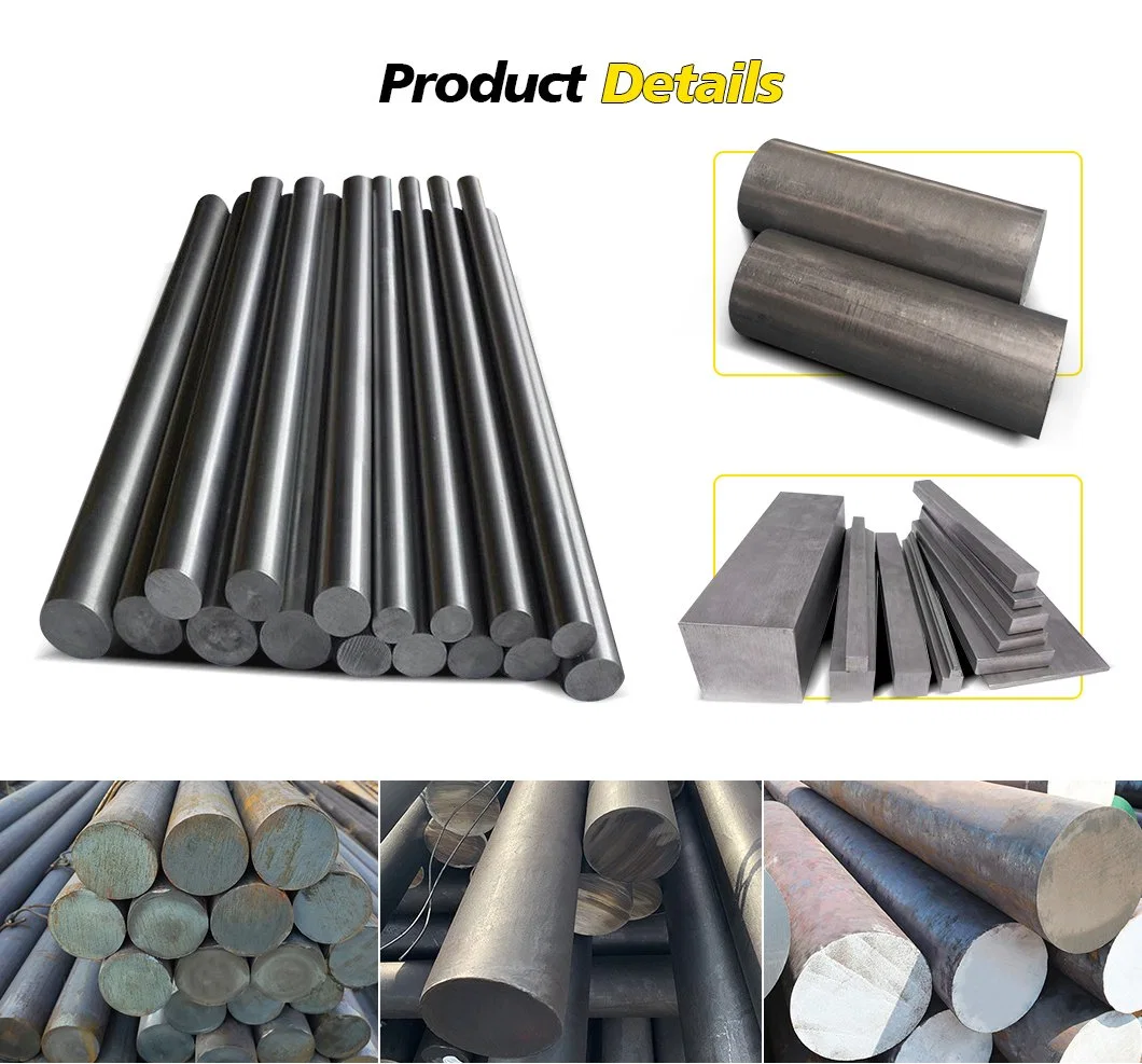Black Annealed Round Hot Cold Rolled Carbon Steel Bar in Stock