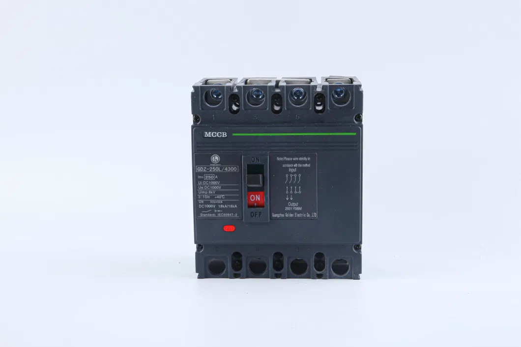 Sun Power Two Poles Three Poles Four Poles 500V 750V 1000V 1200V Moulded Case Circuit Breaker