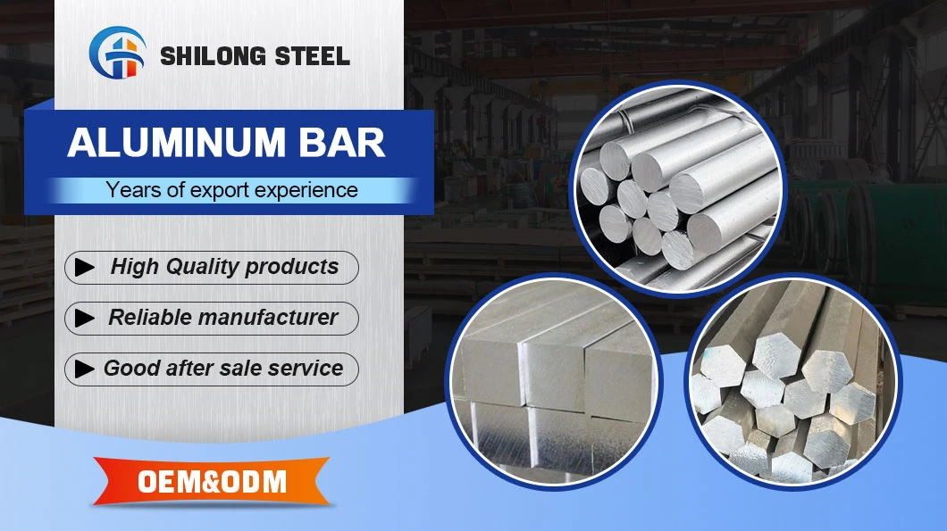 3003 4032 5052 6061 6101 7075 2mm 6mm 10mm 30mm Aluminium Stainless Steel/Carbon/Galvanized/Alloy/Copper Round Bar Stock Supplier