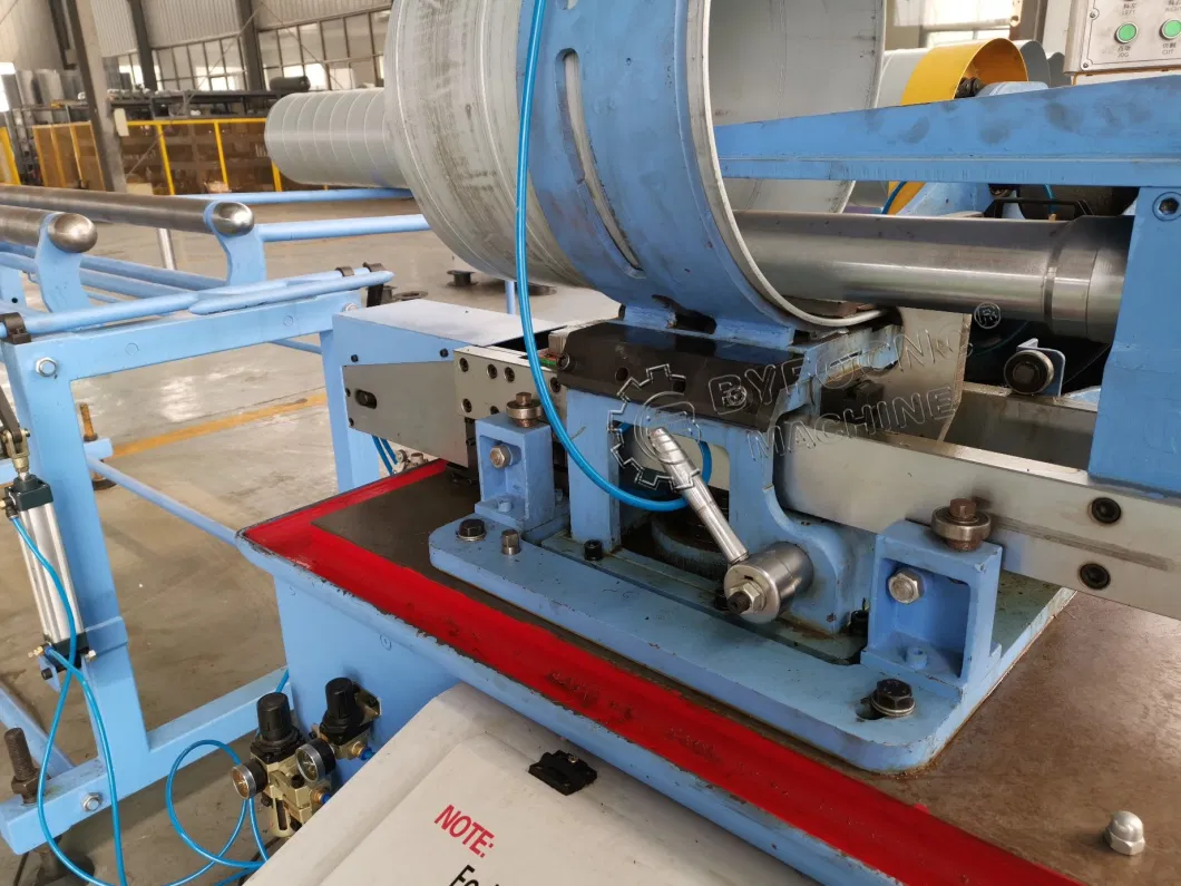 Byfo Galvanized Sheet Metal HVAC Spiral Round Duct Pipe Forming Machine/Spiral Tube Former