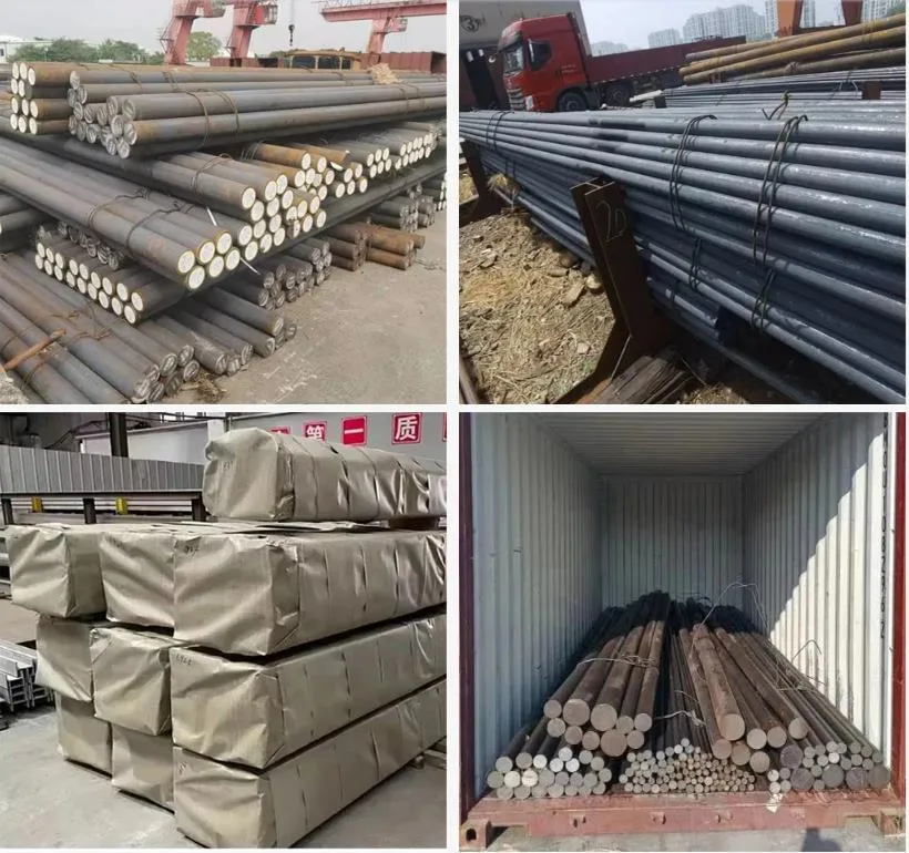 Hot Rolled Non Alloy Galvanized Q235B SAE 1045 1020 Iron Carbon Steel Round Bar MOQ 25tons China Supplier Cheap Price