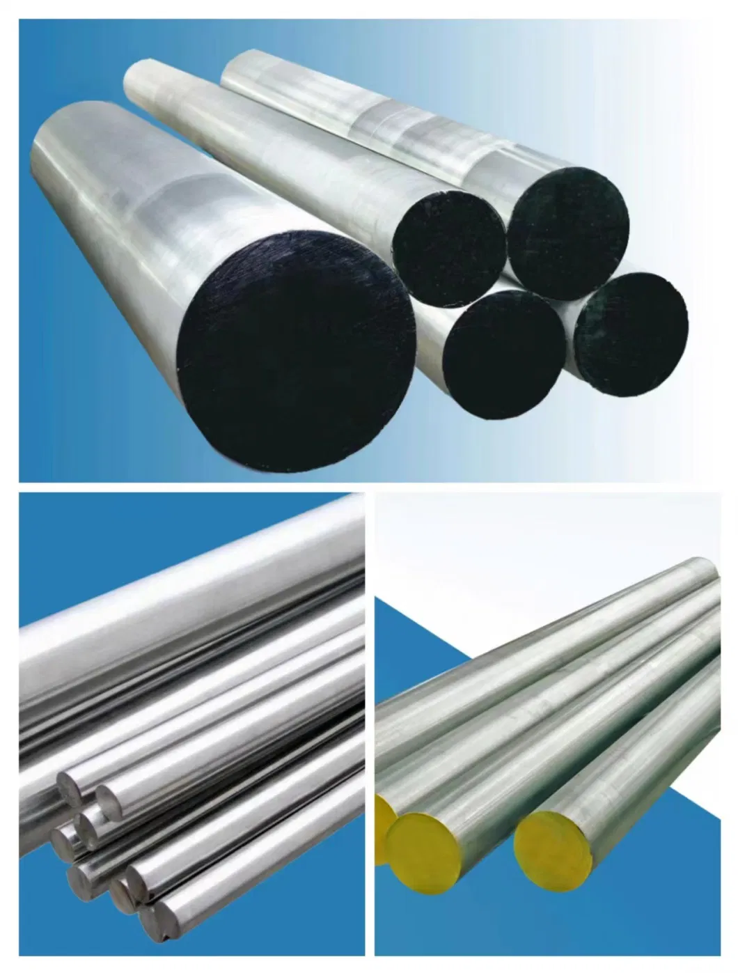 Hot Rolled 4140 4340 A681 AISI D2 H13 P20 Carbon Steel Round Bar Cr12MOV Tool Steel 12L14 Sncm439 Alloy Steel Round Bar Q235B Q345b Q345D Q345e Bar