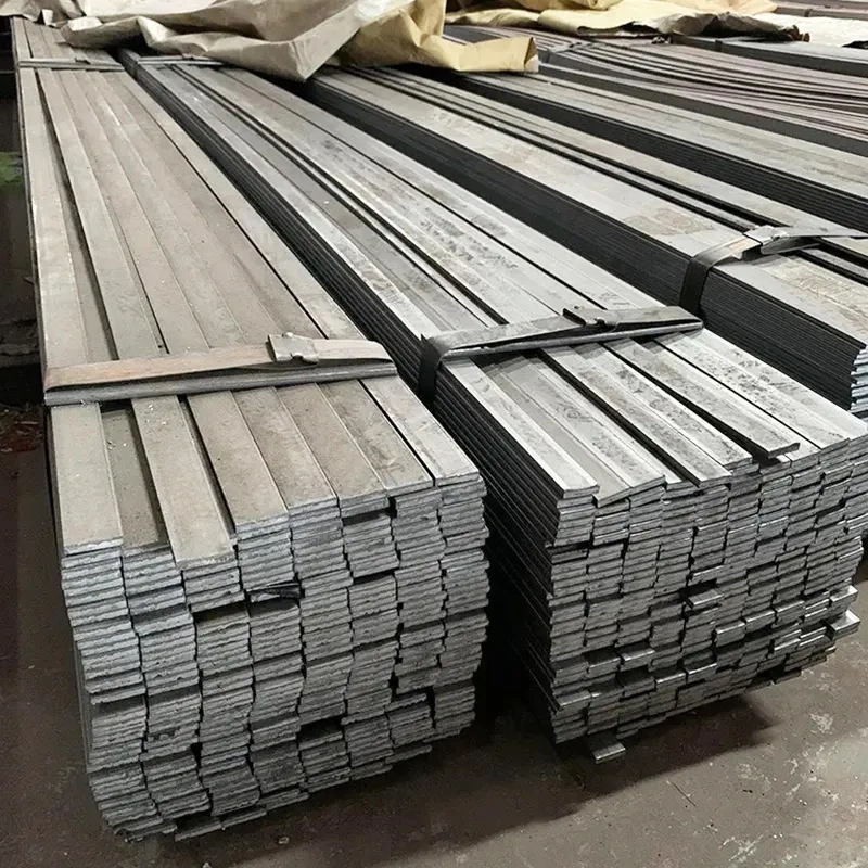 Q235B Q345b Ss400 ASTM A36 Flat Steel Bar Spring Mild Galvanized Steel Flat Bar 4140 Steel Round Bar