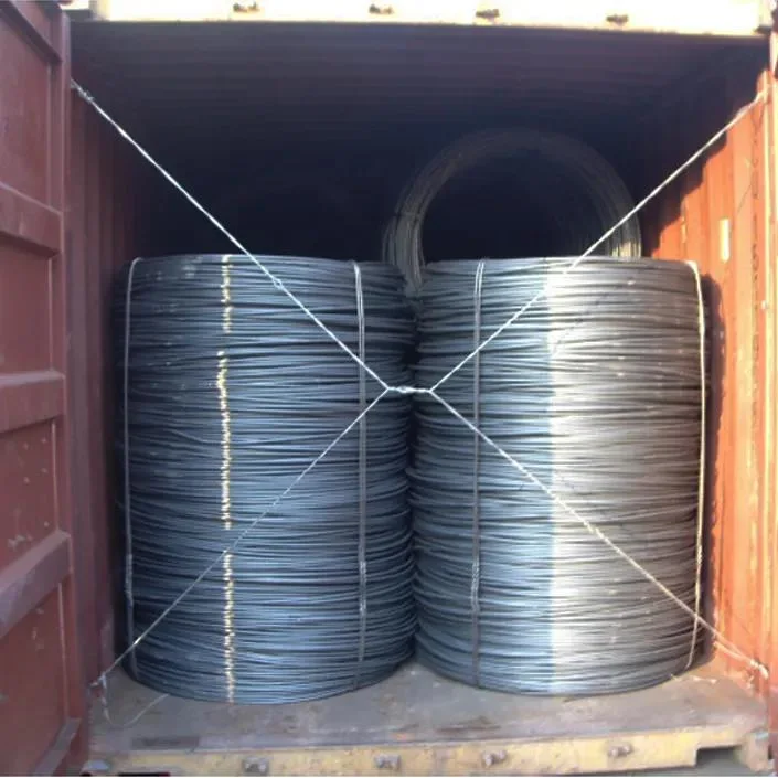 Q195 SAE1006 SAE1008 SAE1010 4mm 6.5mm Iron Rod Carbon Steel Wire Rod