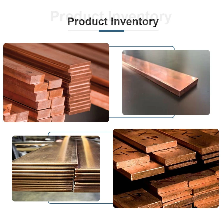 High Quality Copper Bar C15715 Edge Closing Copper Flat Rod 8mm 99.99% Pure Round Square