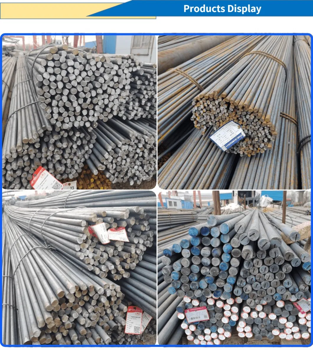 DIN En10083-2 C50 C55 ASTM A36 Hot Rolled Ss400 Q235 Q345, Q195 Ms Steel Round Bar From China