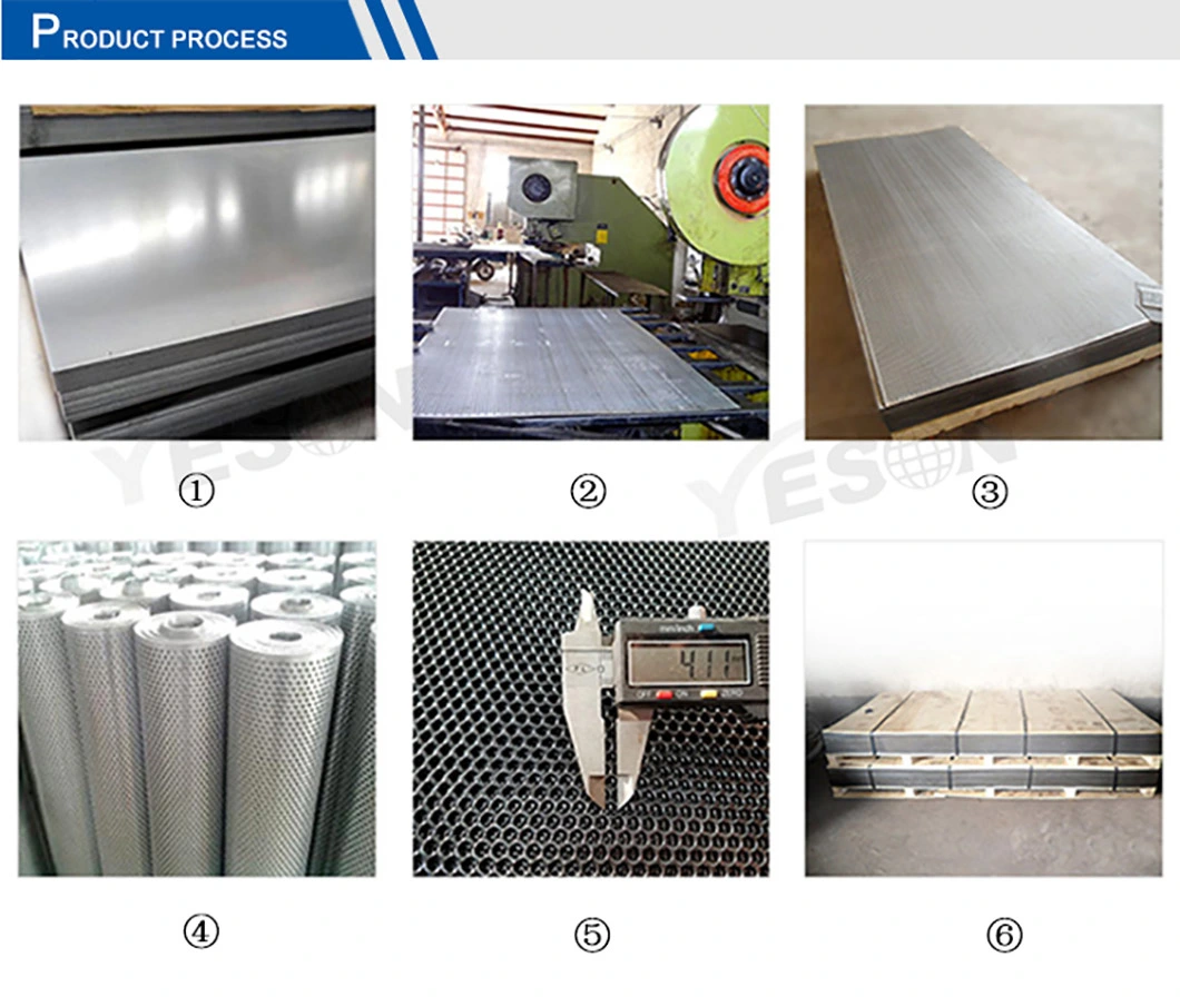 Galvanized Low Carbon Steel Perforated Metal Sheets