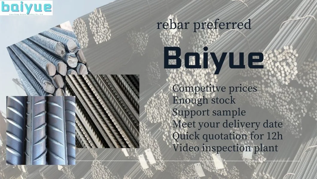 High Quality Reinforced Steel Rebars JIS G3112 HRB400 HRB500 Hrb600 Carbon Steel Bar 6mm 9mm 12mm Steel Rod