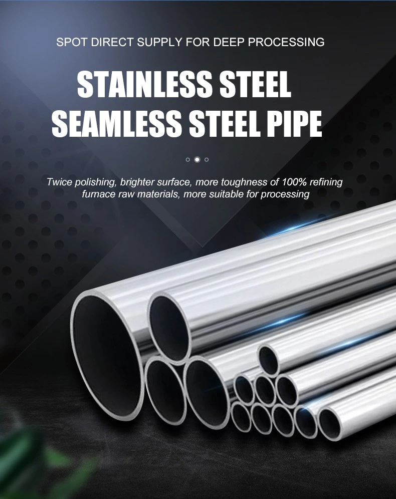 Capillary Stainless Steel Pipe Seamless Steel Tube 304 316 Round Square Welded Pipe Carbon ASTM, JIS, GB, DIN, En Black Alloy Oil Manufacturer of Steel Pipe