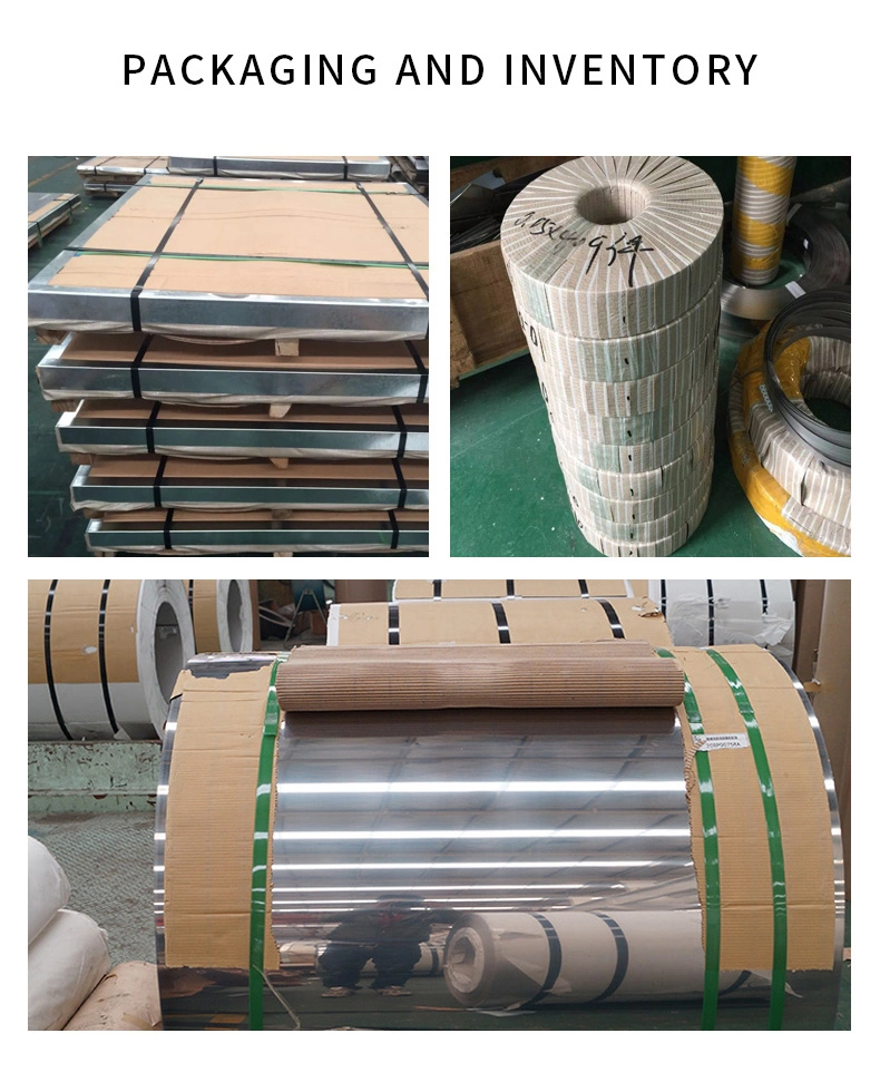 Factory Direct Sale AISI 201 301 304 2b Cold Rolled Stainless Steel Coil Price High Quality 409 304 316 Stainless Steel Sheet Coil Metal Price in Stock Best