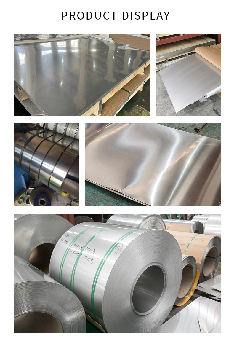 Factory Direct Sale AISI 201 301 304 2b Cold Rolled Stainless Steel Coil Price High Quality 409 304 316 Stainless Steel Sheet Coil Metal Price in Stock Best