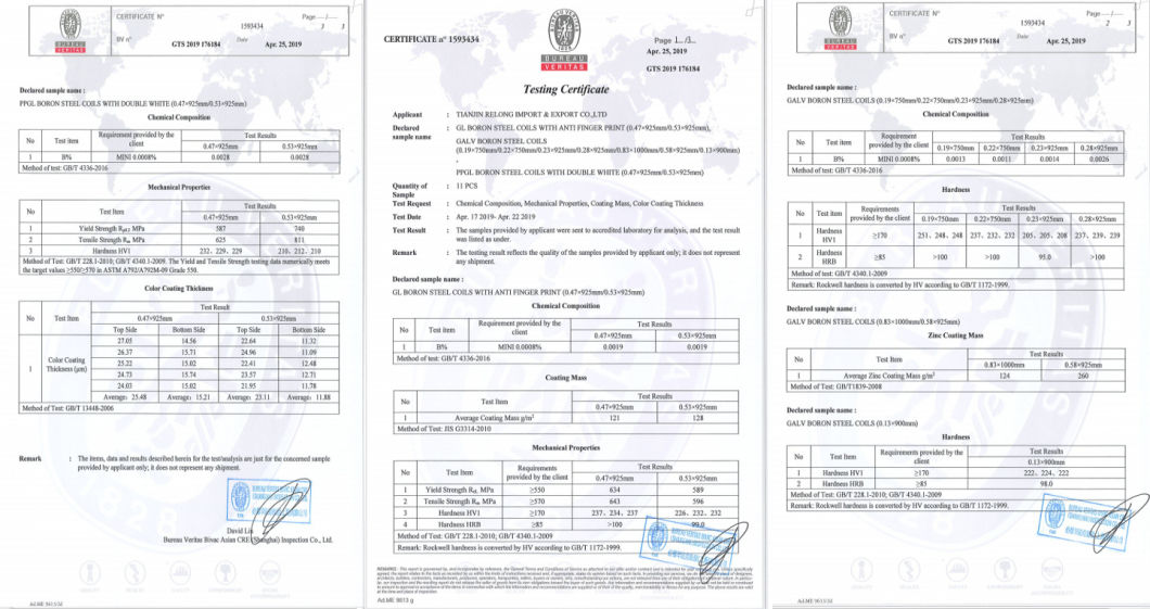 Customizable Mild Steel Round Pipe Price Galvanized/Galvalume Steel Coil Cr/Hr