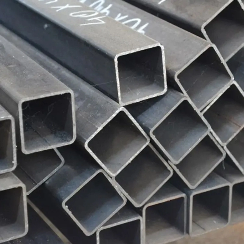 A53 A106 Square Hollow Section Square / Rectangular / Round Black Welded Steel Pipe Steel Tube