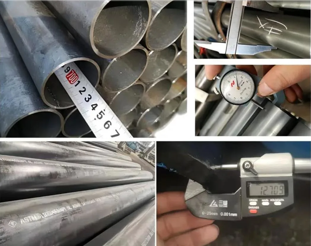 Hot Selling API 5L Psl1/2/ASTM A53/A106 Gr. B X42/X52/X56/X60/65 X70 Black Hot Rolled/Cold Drawn Mild Steel Ms Iron Metal Round Seamless/Welded Pipe/Tube