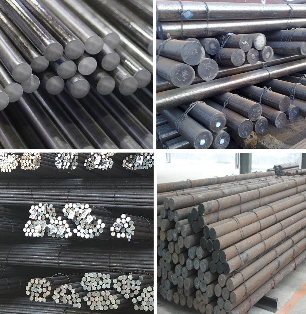 Q195 Q235 S355j2 Od100 200mm Hot Rolled Carbon Steel Forged Steel Round Bar Supplier
