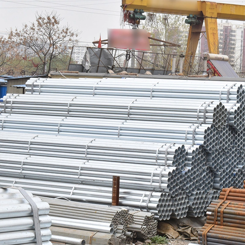 Construction Pipe Steel Pipe Corrugated Galvanized Round Steel Pipe